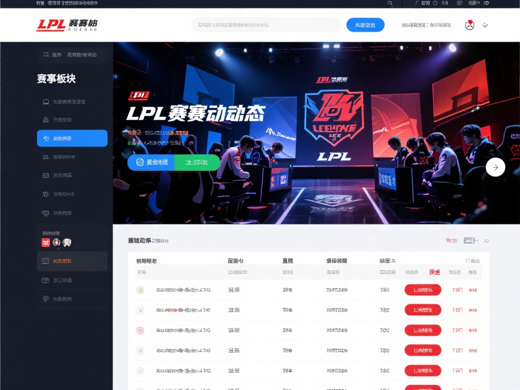 赛事动态：对于热爱电竞的玩家来说，官网的