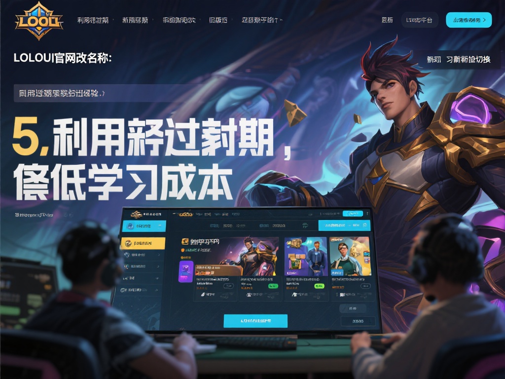 五、利用过渡期积累经验
通常，LOL官